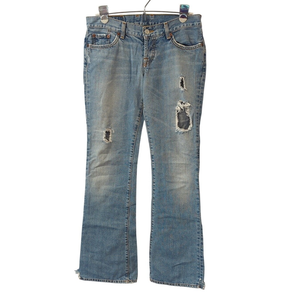 Vintage Lucky‎ Brand Dungarees Jeans 100% Cotton size 4 American Made